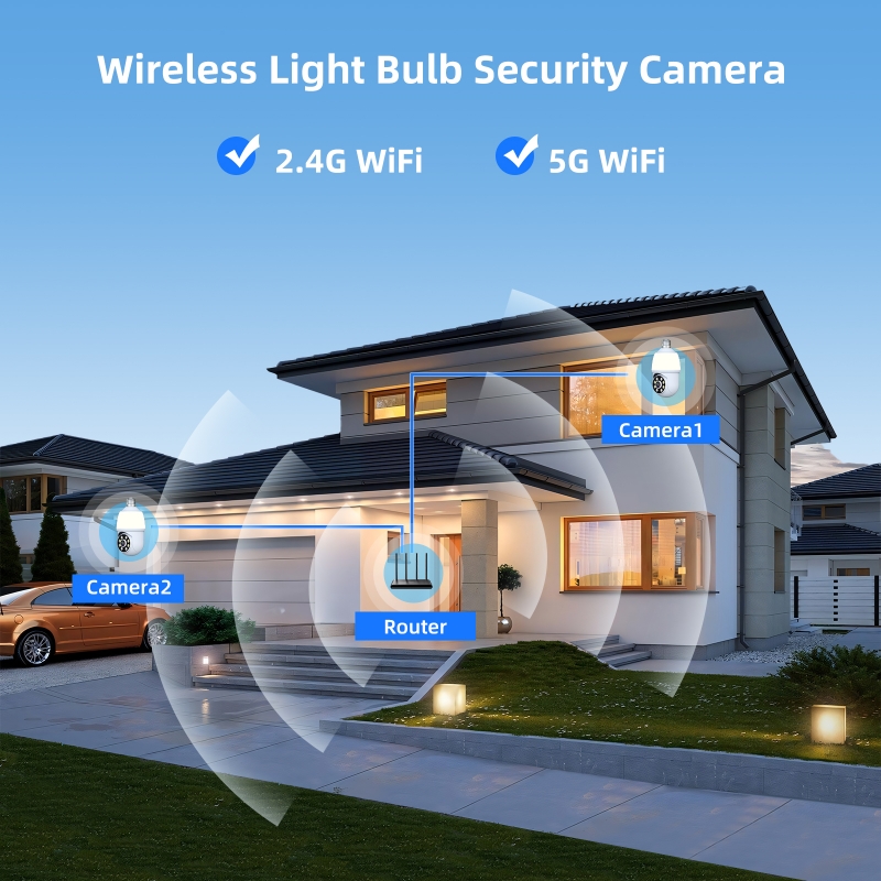 Telecamera IP Dome PTZ Wireles - Home Security Flood Lights recensione e prezzo